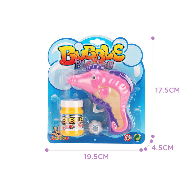 Little Seahorse Manual Bubble Gun