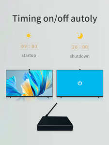 Lunzn digital signage player android 12 лучший дисплей веб-сайт 4 + 32G без подписки CMS publish меню рекламный медиаплеер - Product Image 5