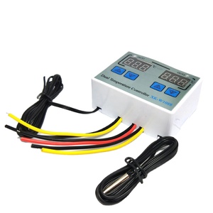 XK-W1088 Dual Digital Thermostat <strong>Temperature</strong> <strong>Controller</strong> <strong>Two</strong> Relay <strong>Output</strong> Thermoregulator for incubator Heating Cooling - Product Image 2