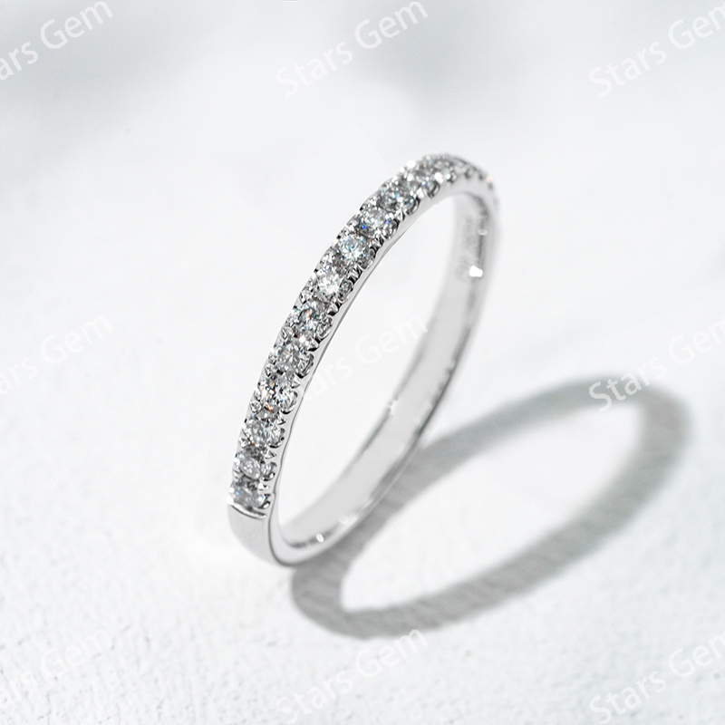 18K White Gold