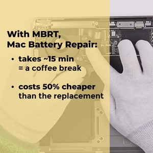 2024 MBRT LiteボックスV2.1 Macbookバッテリー修理ツールプログラマーサポート2009-2022モデル - Product Image 5