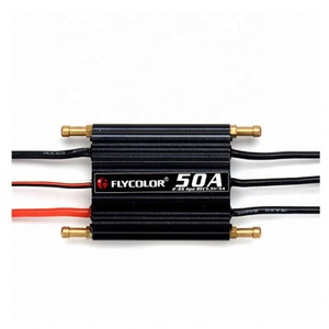 Flycolor 50A 70A 90A 120A150AブラシレスESC2-6SRCボートRCボート用BECシステム付き防水ESCプログラムカード