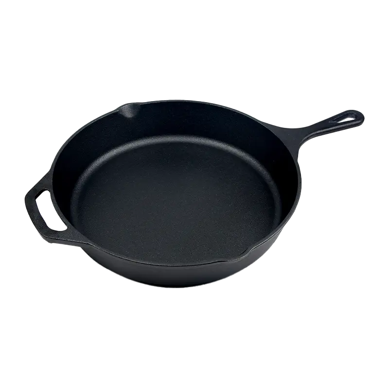 Pre seasoned Cast Iron Skillets 12 in Frying Pan Non stick Cast Iron Pan