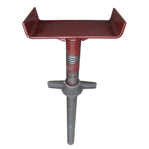 镀锌脚手架系统用可调脚手架u型头基座千斤顶支架 - Product Image 6