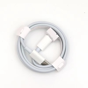 Wholesale PD 20W White TPE PVC USB <strong>Cable</strong> Fast Charging iPhone Data <strong>Cable</strong> with Multi-USB Phone Charger IOS14/13/<strong>12</strong> Type C <strong>Cable</strong> - Product Image 1