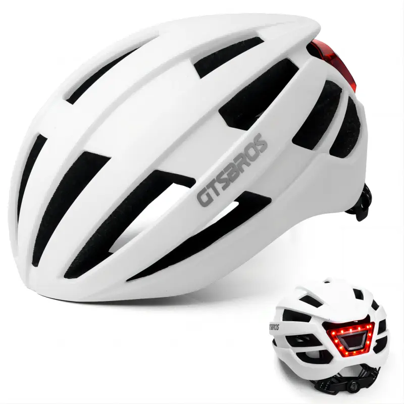 Bestseller Fabrik Großhandel Sports chutz benutzer definierte E-Bike Fahrrad helm Fahrrad helm mit LED-Leuchten für Erwachsene
