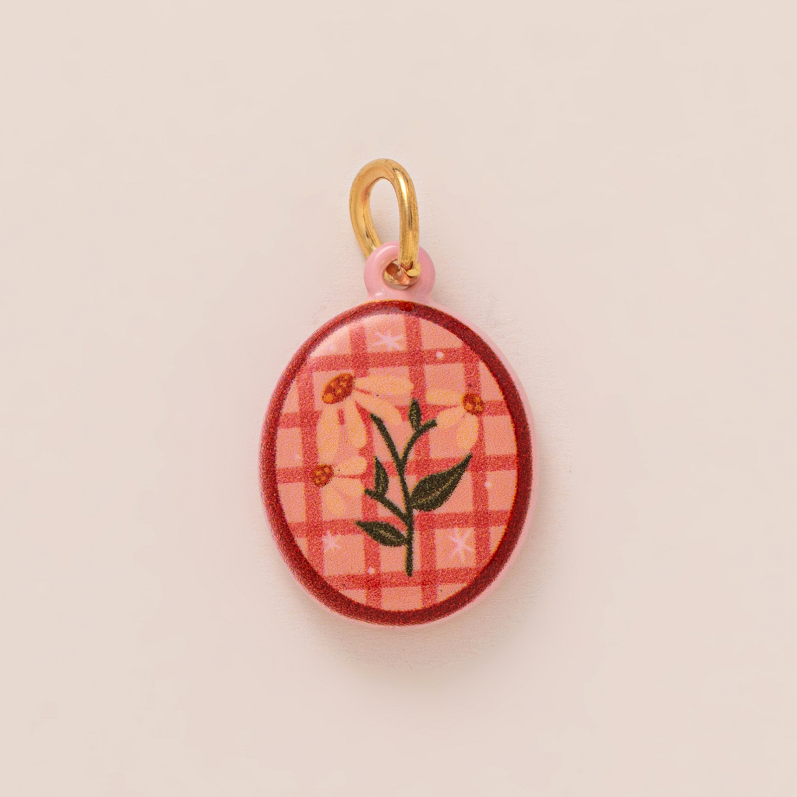 Non.2 fleurs blanches ovales (impression recto-verso)