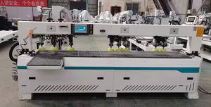 Yatay yan delik için 2800 CNC çift mili yan delik delme makinesi otomatik ahşap ince delme makinesi - Product Image 4