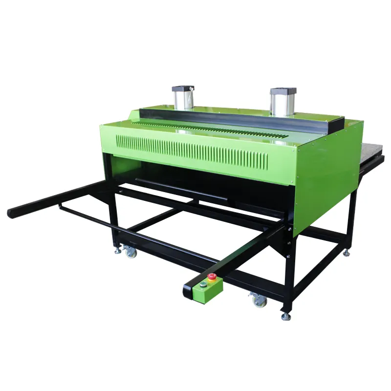 Pneumatic Large format sublimation machine 100*120 cm /80*100 cm/100x150cm Big size heat press for sale
