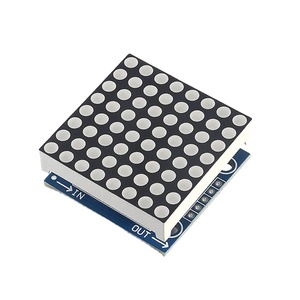 MAX7219 8x8 Dot Matrix LED Display DIY Kit 5V MCU Control Componentes electrónicos para Arduino/Raspberry Pi
