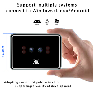 <strong>OEM</strong> &amp; ODM Support Binocular Palmprint &amp; Palm Vein Recognition Access Control Camera <strong>Module</strong> <strong>with</strong> Customized Logo USB Access - Product Image 3