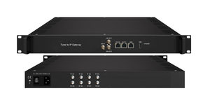 24 Sintonizador Digital Gateway Entrada RF Resolución 4K Biss ISDBT Salida IP gateway para sistema IPTV para hoteles - Product Image 3