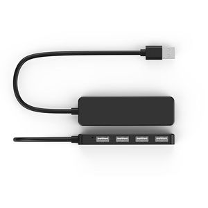 4-יציאת מיני USB Extender ספליטר Multiport הארכת USB 2.0 רכזת עבור Mac Pro/mini, iMac, משטח פרו, נייד
