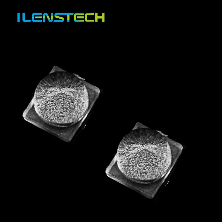 ILENSTECH LED Lente convexa 35 grados PC Lente LED de plástico 7x6MM Lente óptica de tamaño mini