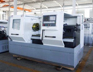 Precisão Torno CK6140 Liga Roda Fazendo Máquina