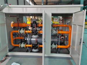 Nhà Máy Chuyên Nghiệp Áp Lực Giảm Van Đo Trạm Áp Suất Khí Điều Chỉnh Cng Điều Chỉnh Với Đồng Hồ Đo Lưu Lượng - Product Image 3