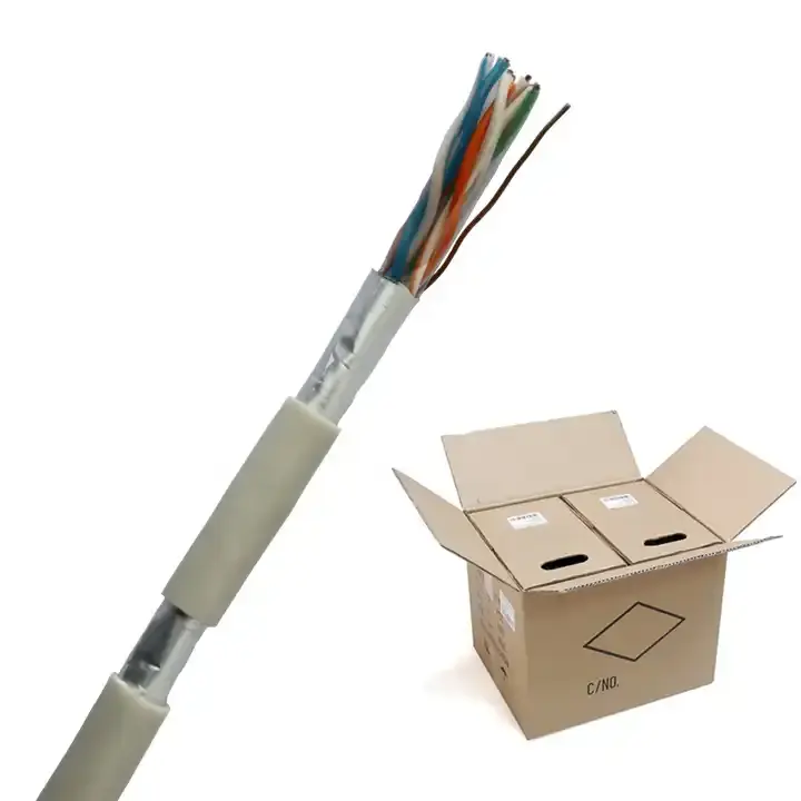 Citaat Bom/Tender Lijst 8 Core Cat5 Cat6 Cat7 Utp Cat5e Kabel 23awg Kabel Y 305 Cat6a Cat7 Voor Binnenbedrading Netwerk