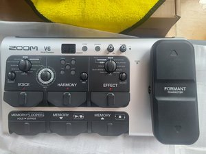 ZOOM <strong>V</strong>-6 Live Performance Harmony Noise Reduction Reverb Effector K Singing Human Voice Recording <strong>Musical</strong> Instrument Accessories - Product Image 6