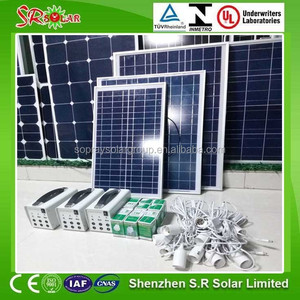 太阳能跟踪套件太阳能系统家用5kw 1kw离网太阳能系统 - Product Image 4