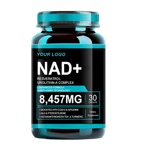 Oem Odm suplemen Liposomal <span class=keywords><strong>NAD</strong></span> Label pribadi dengan teh hijau + astraxanthin, Resveratrol, kapsul koenzim Q10 <span class=keywords><strong>NAD</strong></span> - Product Image 1
