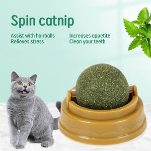 Suministros para mascotas al por mayor de alta calidad, accesorios para gatos, juguete de comida para gatos, juguetes de hierba gatera para gatos, Bola de menta, hierba gatera - Product Image 2