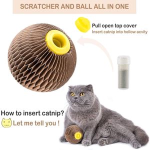 Wholesale Best Selling <strong>Cat</strong> Toy <strong>Catnip</strong> Refillable Scratcher Ball <strong>Catnip</strong> Ball Toy for <strong>Cats</strong> - Product Image 3