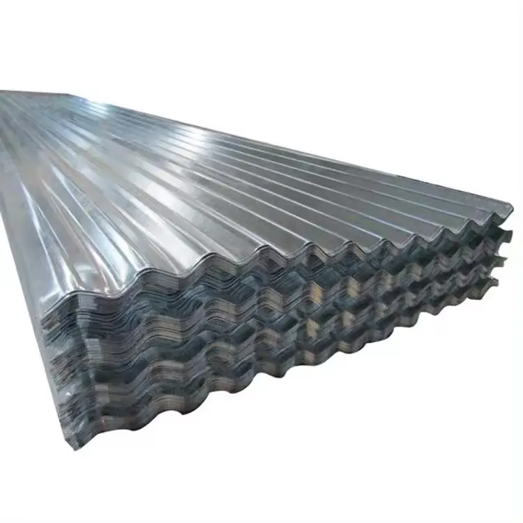 Lamiera di copertura in acciaio Ppgi metallo Tile di ferro/piastra ondulata zincato a basso prezzo tetto superiore in zinco foglio di colore coperta