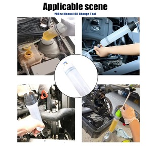 เครื่องสกัดน้ำมัน200CC แบบอัตโนมัติพร้อมท่อระบายสำหรับเครื่องยนต์รถเครื่องแยกของเหลว - Product Image 4