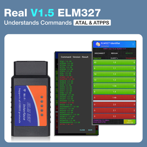 Lector de códigos ELM327 V1.5 PIC25K80 WIFI OBD2, escáner Super Mini ELM327 para PC/Android/IOS, herramienta de diagnóstico - Product Image 4