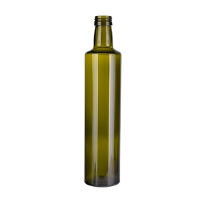 250ml 500ml 750ml 1l Empty square Dark Green Kitchen Cooking Olive Oil Glass Bottle