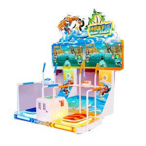 Simulatore interattivo per genitori-figli arcade per due persone per console di gioco da corsa per interni per uso commerciale - Product Image 4