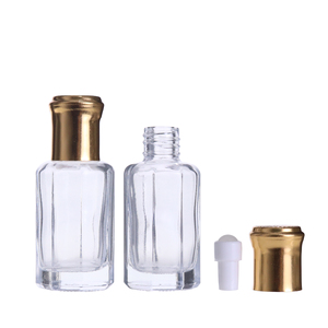 高品質3ml 6ml 12mlアラビアウードボトルアターゴールドスクリューキャップガラス香水またはミニボトルのアガーウッドオイルフレグランス - Product Image 4