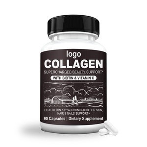 Sıcak satış 100% organik kollajen ve C vitamini takviyeleri cilt beyazlatma kapsülleri ve hapları yetişkinler için - Product Image 1