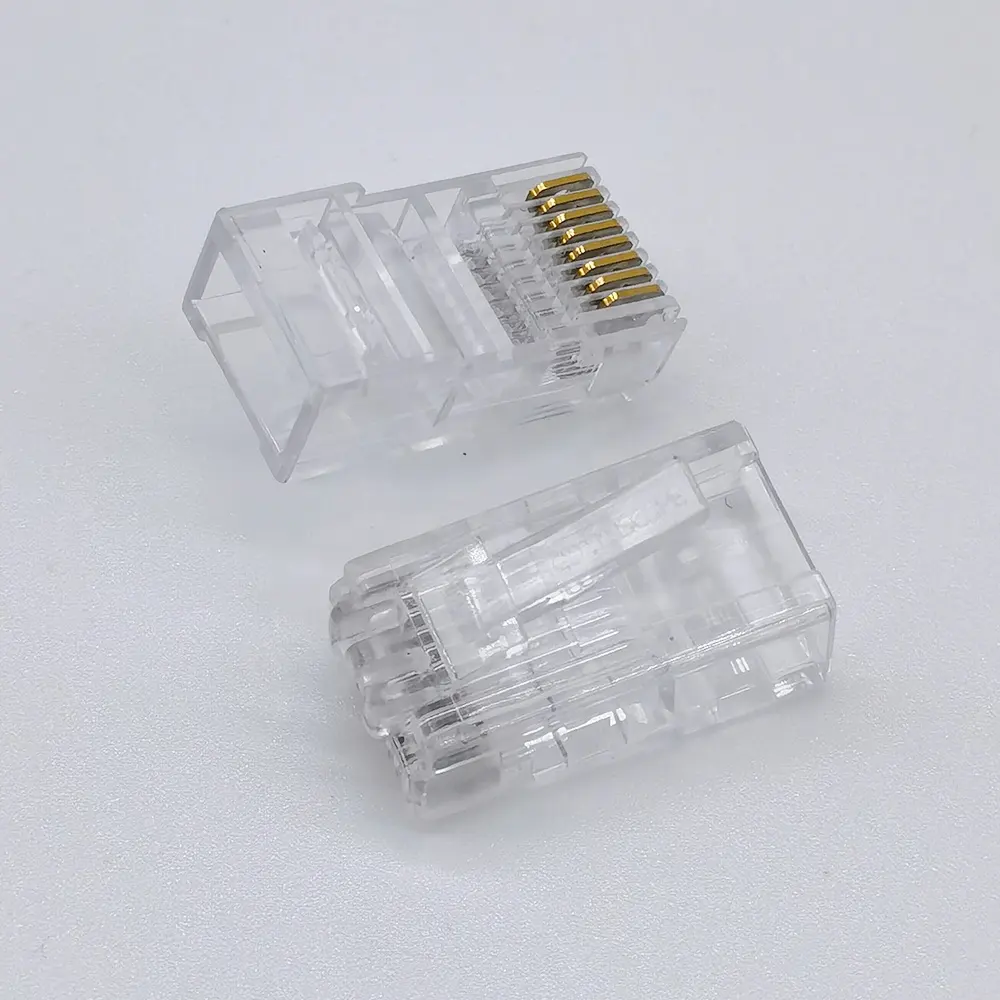 Rj45 מודולרי תקע 8P8C UTP Commscope Cat6 Cat5e תקע מחבר