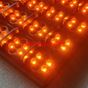VMS-Verkehrs bildschirm Gelbes variables Meldung zeichen P25 Bernstein farbenes LED-Anzeige modul 400x200 - Product Image 5