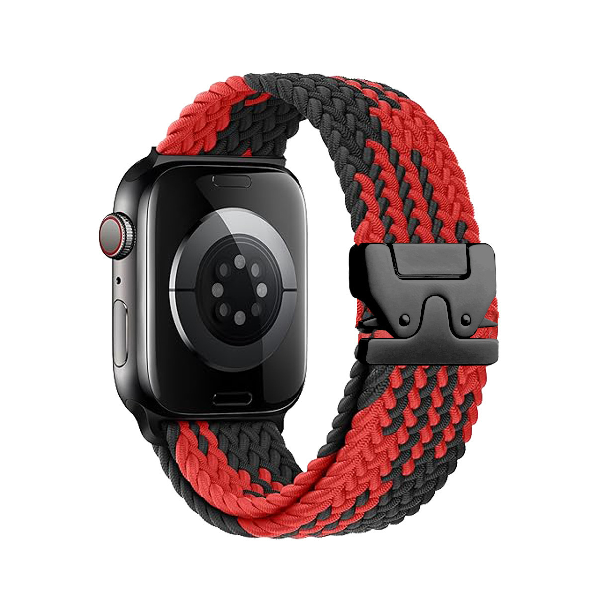 Z pattern black and red (black buckle)