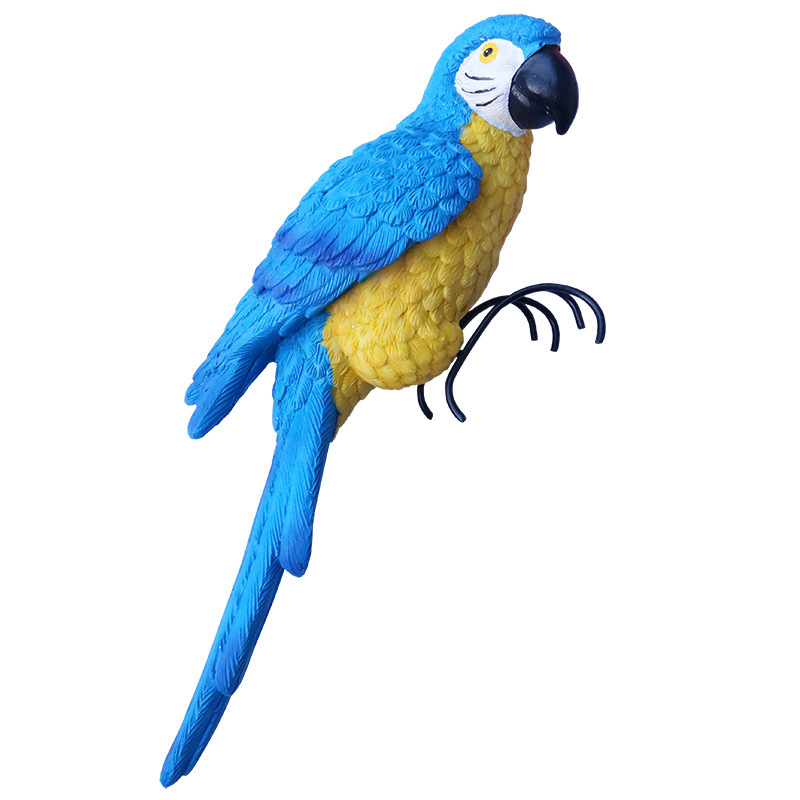 Bleu, perroquet bleu gauche