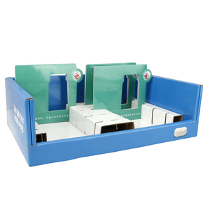 Soporte de exhibición de cartón Pdq personalizado, estante de exhibición de cartón de encimera, caja de exhibición de papel - Product Image 1