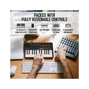Wholesale M-VAVE SMK25/SMK-25/SMK 25 M VAVE <strong>Midi</strong> Keyboard <strong>Controllers</strong> 25 Keys Digital Music Studio Piano for Musical Instruments - Product Image 3