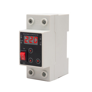 30A 80A Adjustable Over and Under <strong>Voltage</strong> Protective Device Protector Relay 40A63A220V With Over Current protection Voltmeter - Product Image 3
