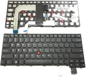 Teclado de repuesto para Lenovo ThinkPad 13 T460S T470S T470P, teclado de Reino Unido - Product Image 1