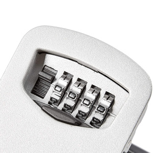 Outdoor Keys Storage <strong>Lock</strong> <strong>Box</strong> Large Volume Wall Mounted Safe Password Padlock Plastic <strong>Box</strong> With <strong>Lock</strong> and Key - Product Image 6