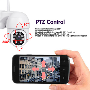 H.264 câmera de vigilância de vídeo sem fio, com áudio bidirecional, à prova d' água, p2p nvr, 4ch, 2mp, wifi, ptz, sistema cctv