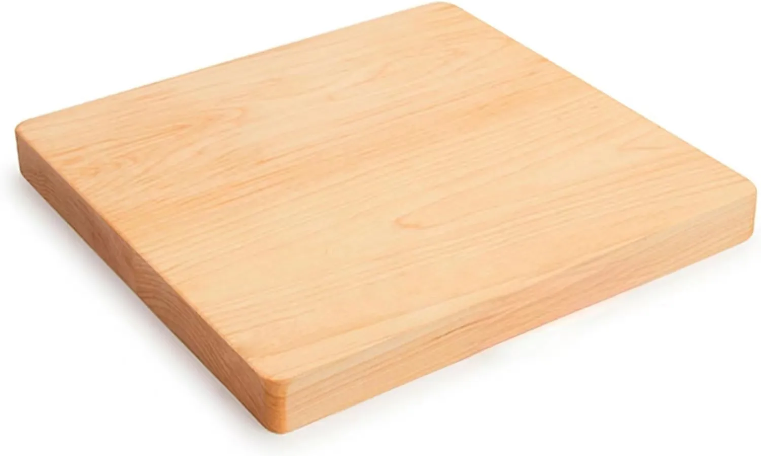 Thớt phong, thích hợp cho việc chuẩn bị nhà bếp, dày 2.54 cm, nhỏ, cạnh kết cấu, Thớt gỗ vuông