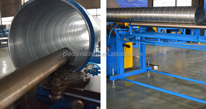 Spiral Duct Forming Machine Using Spiro Mold Heads with Better air Tightness and Tube Diameter Accuracy - Product Image 4