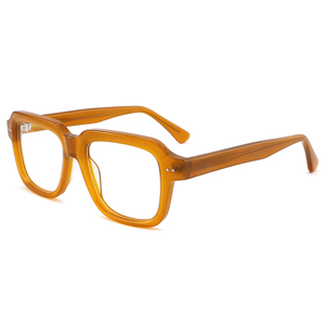 Toptan Unisex tasarımcı asetat optik gözlük çerçevesi erkekler ve kadınlar için renkli ark şeklinde gözlük
