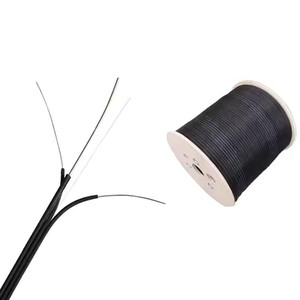 Cable de caída FTTH de alta calidad 2-24 Core Cables de fibra óptica para interiores/exteriores IP/GSM/SDK/GPRS/TCP Redes 1km 2km Capacidad