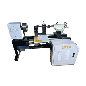 Tornio automatico programmabile per legno AR26 Mini 4 assi CNC tornio legno con AutoCAD - Product Image 1