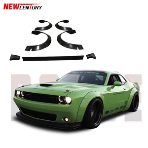 Suitable for the Dodge <strong>Challenger</strong> to Modify the Wide Body Kit with Resin Fiber Wide Body Wheel Eyebrows and Tail wings - Product Image 1
