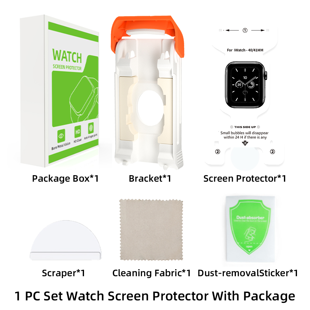 1 Protector de Pantalla para Reloj con Empaque (1 Unidad)